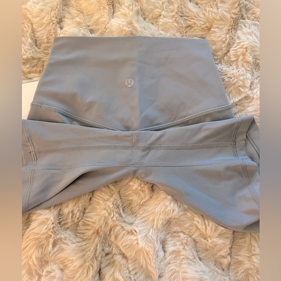 lululemon align biker shorts 6” size 2 NWT Rhino Grey RARE - Picture 5 of 7